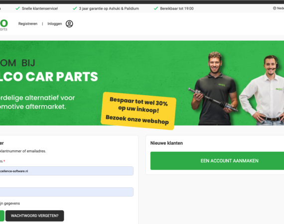 Molco Carparts digital project
