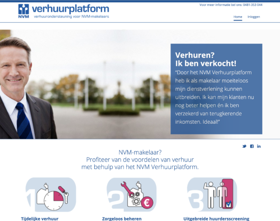 NVM Verhuurplatform project