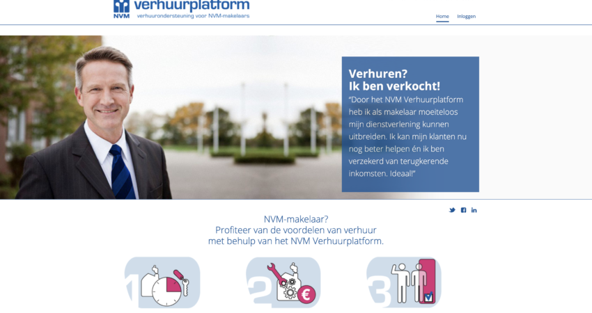 NVM Verhuurplatform project